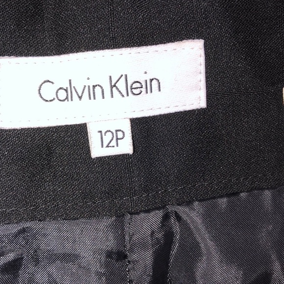 Calvin Klein size 12 petite black pants - Picture 5 of 7